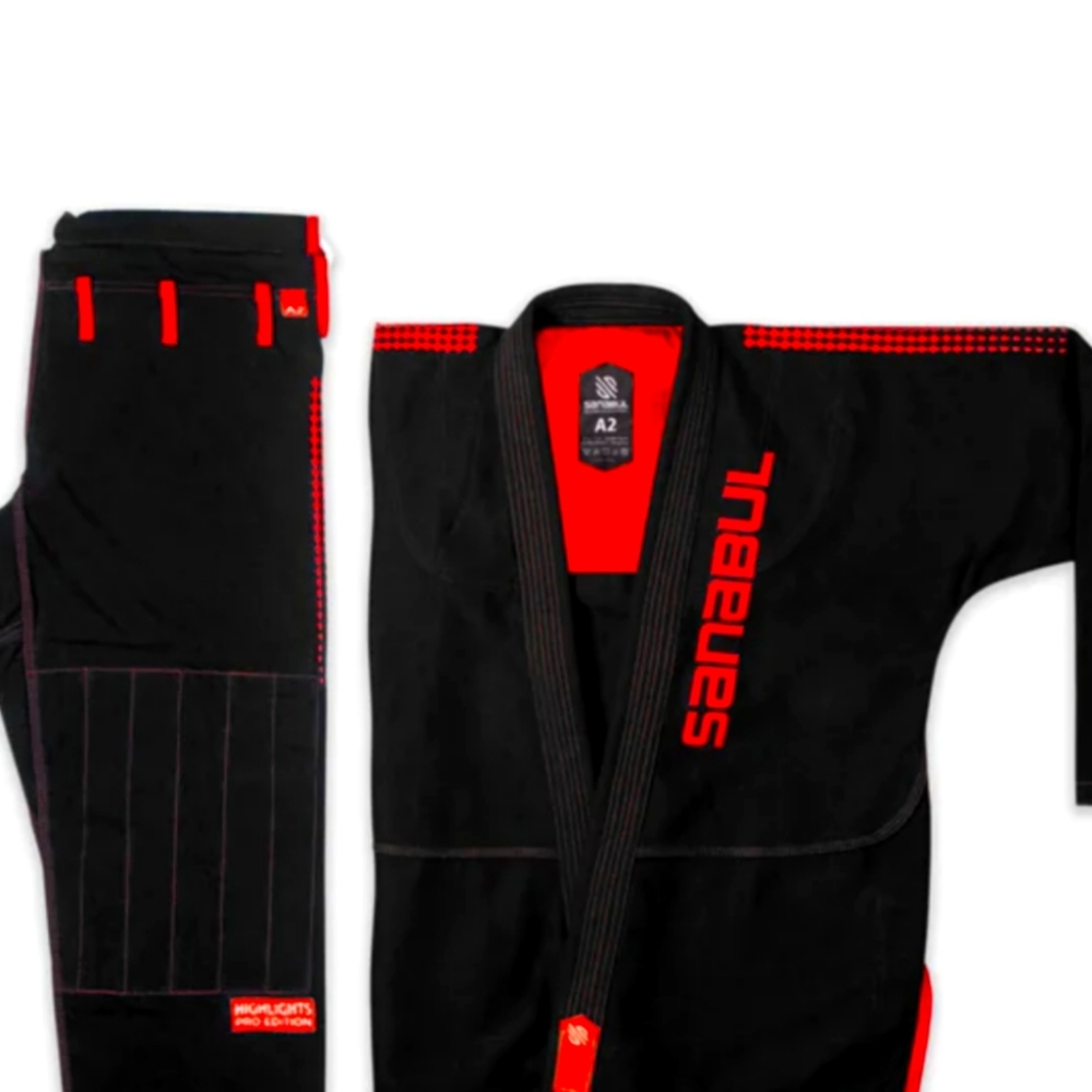 Sanabal Pro Competition Red and Black Gi never used in perfect condition - Picture 2 of 6